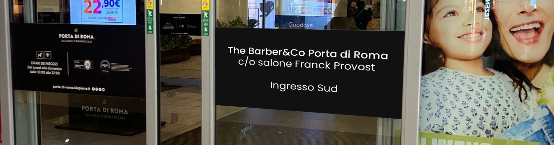 The Barber & Co CC Porta di Roma