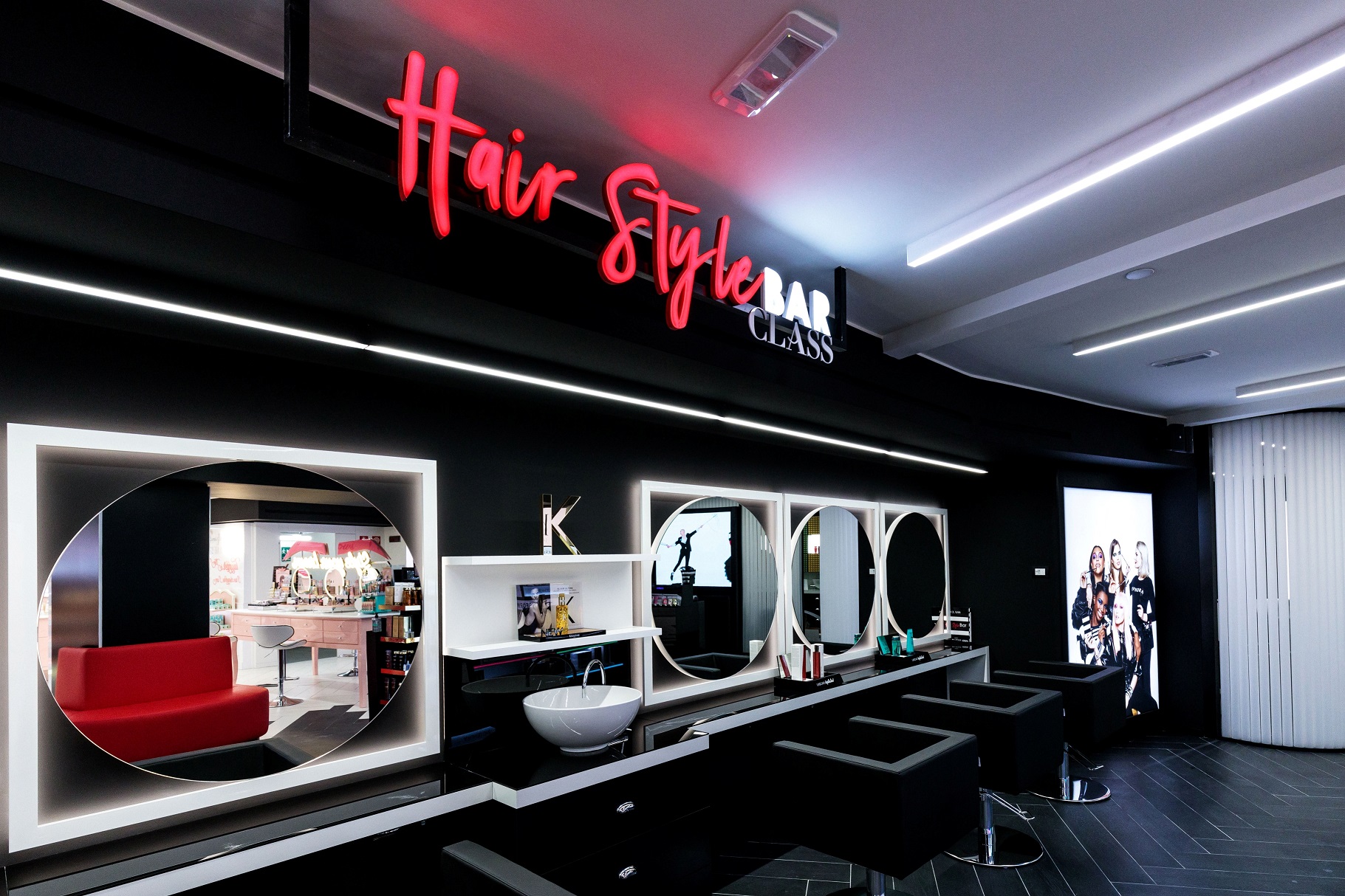 Parrucchiere Class Hair Style Bar, Sephora Milano.