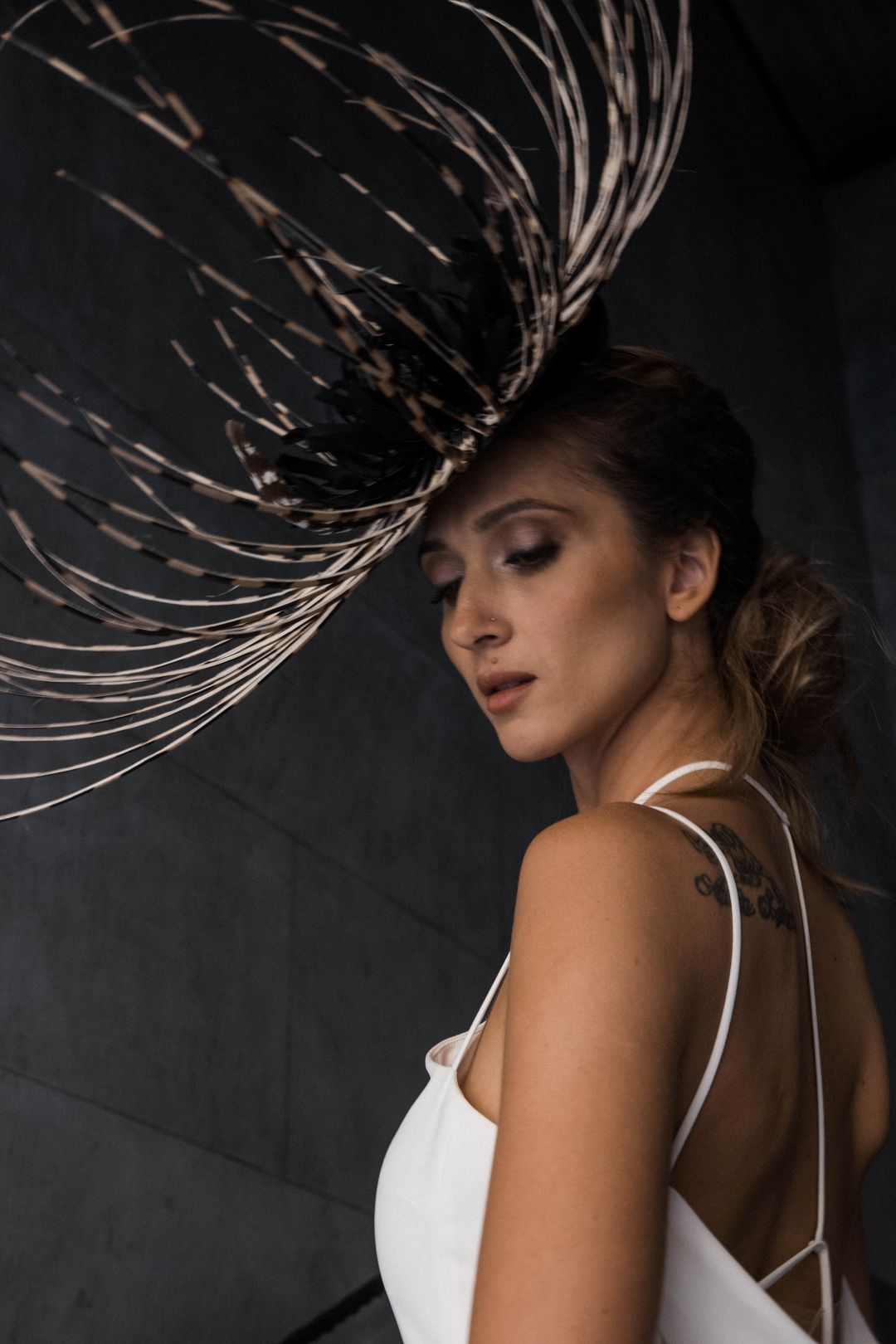 chignon basso haute couture