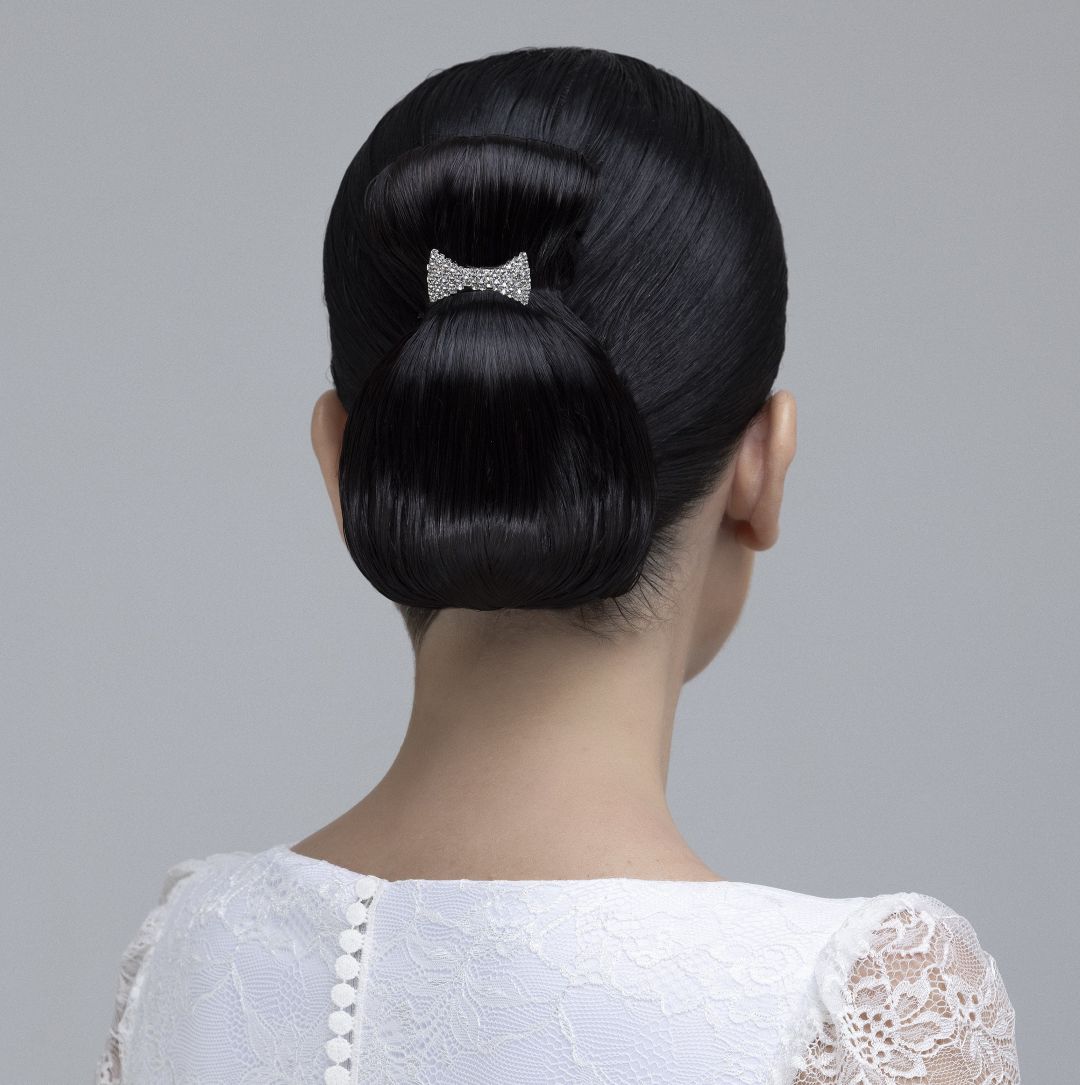 chignon a fiocco