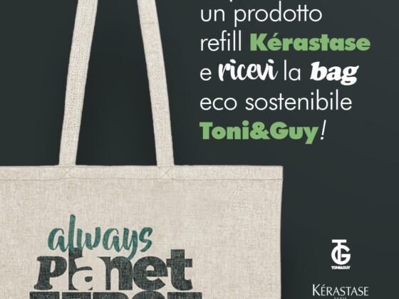 Giornata della Terra, Cotton Tote Bag Toni&Guy in omaggio | Colorami Magazine