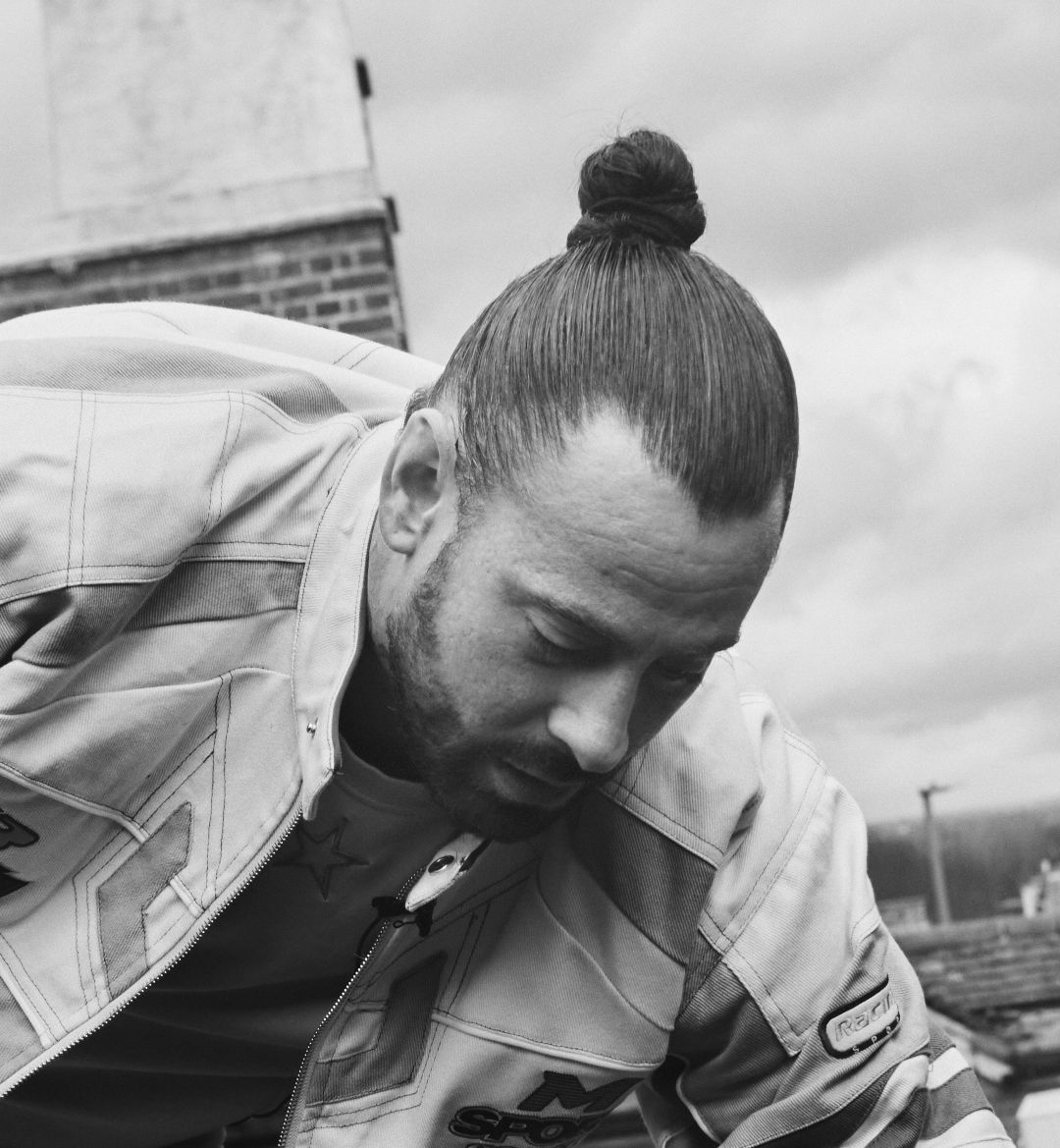 chignon uomo
