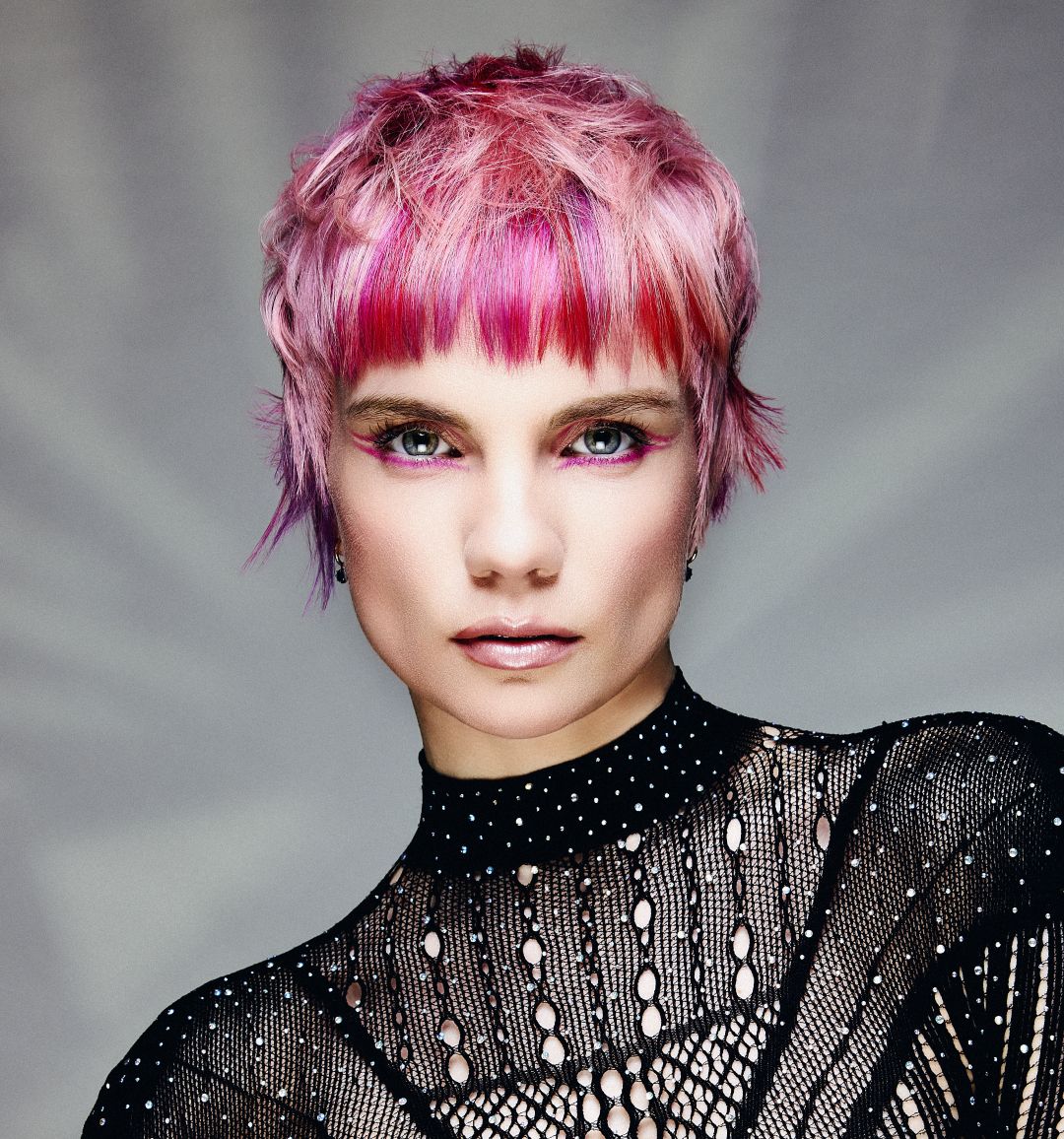 shocking pink