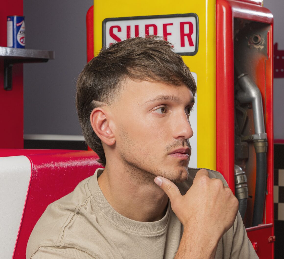 mullet uomo