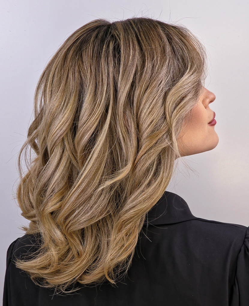 golden silver blonde