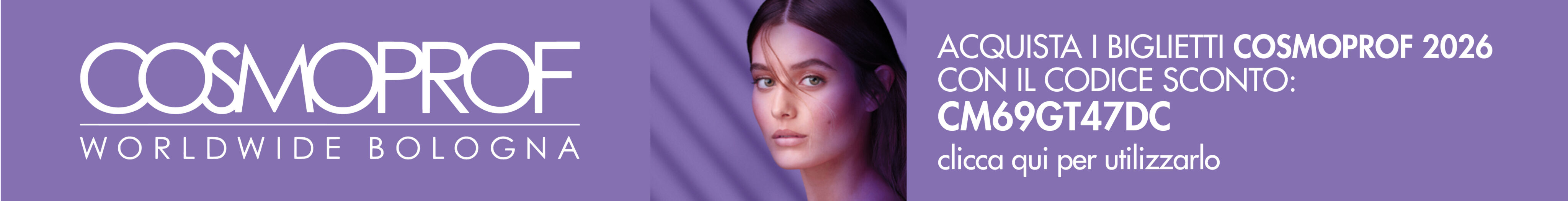 Biglietti in sconto Cosmoprof 2026