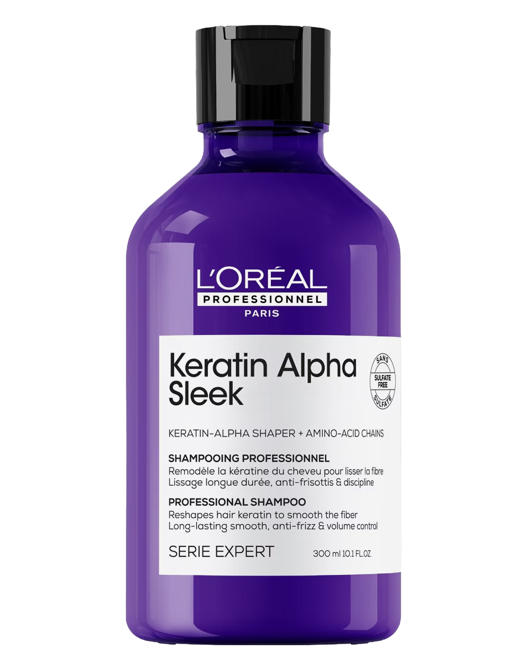 L’Oréal Keratin Alpha Sleek Shampoo Anticrespo