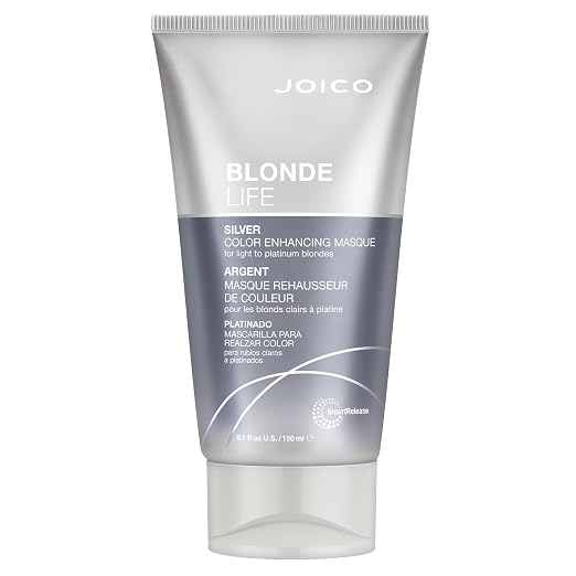 maschere per capelli grigi del 2026: JOICO Blonde Life Silver Color Enhancing Mask 