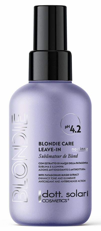 maschere per capelli grigi del 2026: Dott. Solari Cosmetics Blondie Care Leave-in 