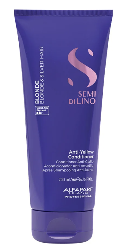 Alfaparf Milano Semi di Lino Anti-Yellow Conditioner 