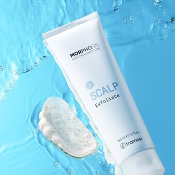 Morphosis Scalp Exfoliate di Framesi, un esfoliante pre-shampoo, trattamenti capelli