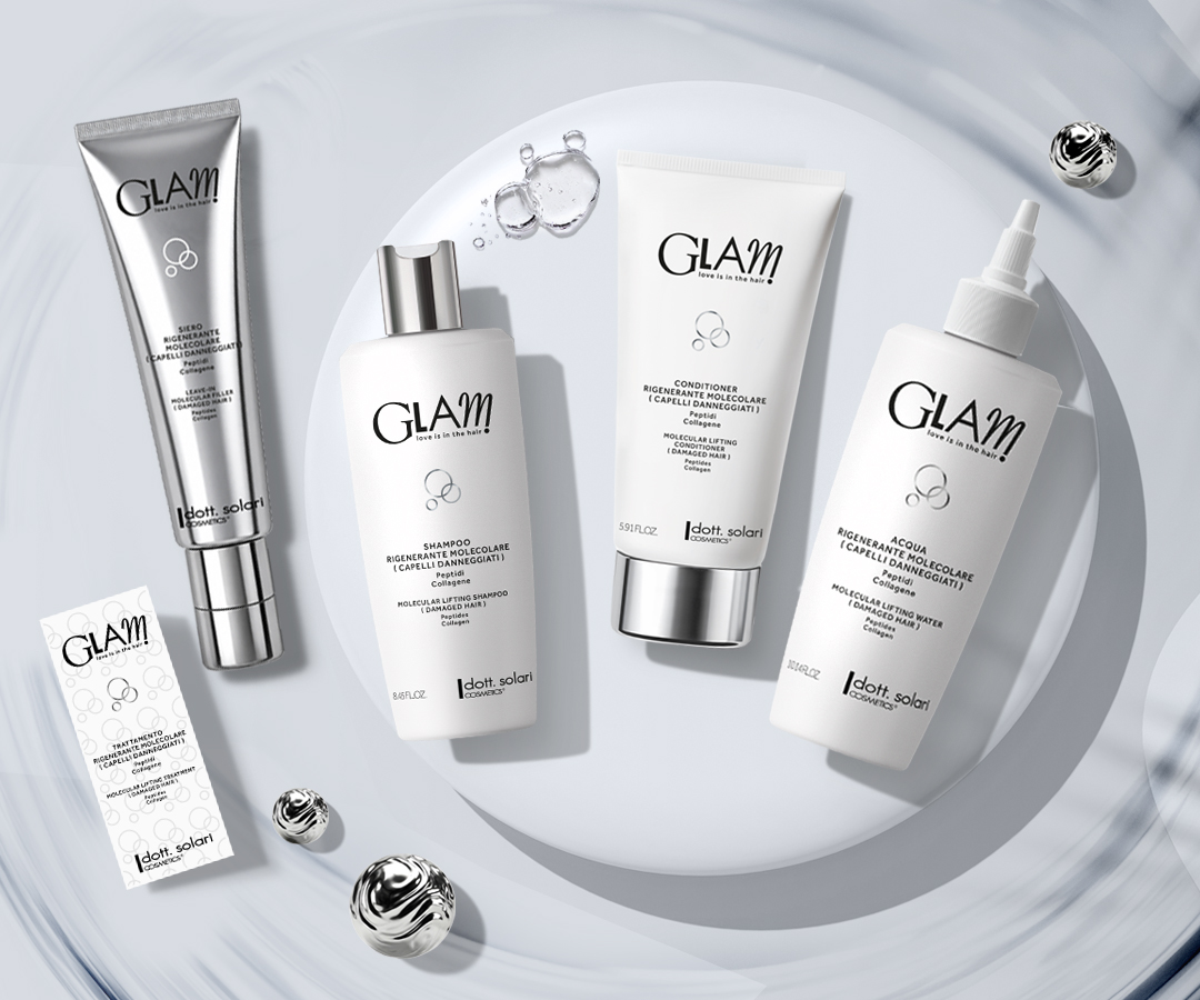 Glam rigenerante molecolare dei capelli dott. solari cosmetics